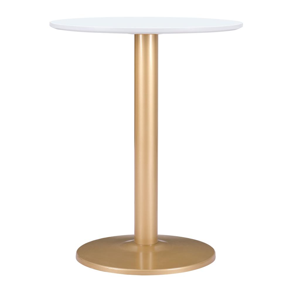 Alto Bistro Table White & Gold - ZUO