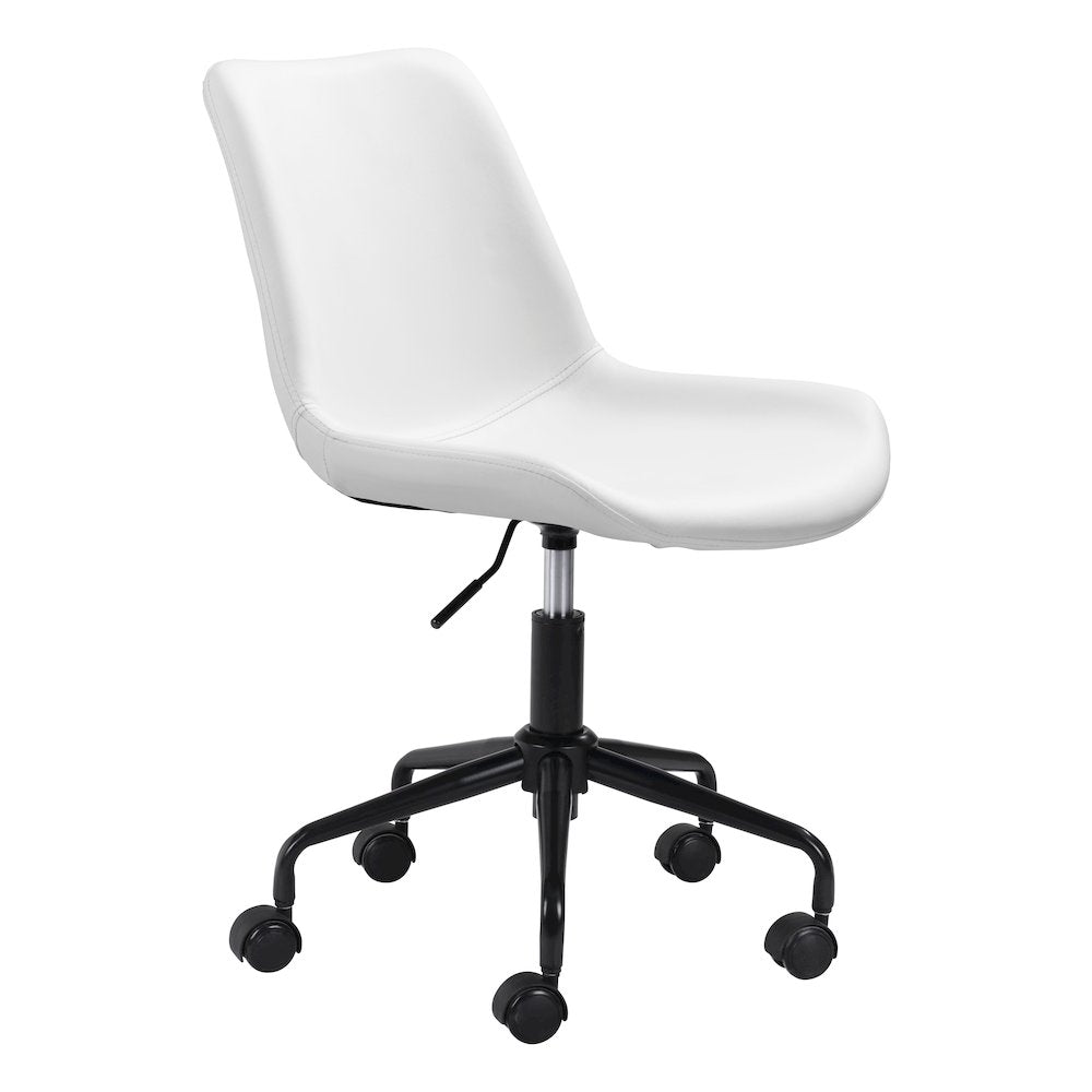 Byron Office Chair White - ZUO