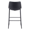 Smart Barstool (Set of 2) Black - ZUO