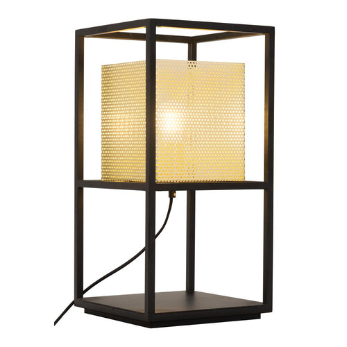 Yves Table Lamp Gold & Black - ZUO