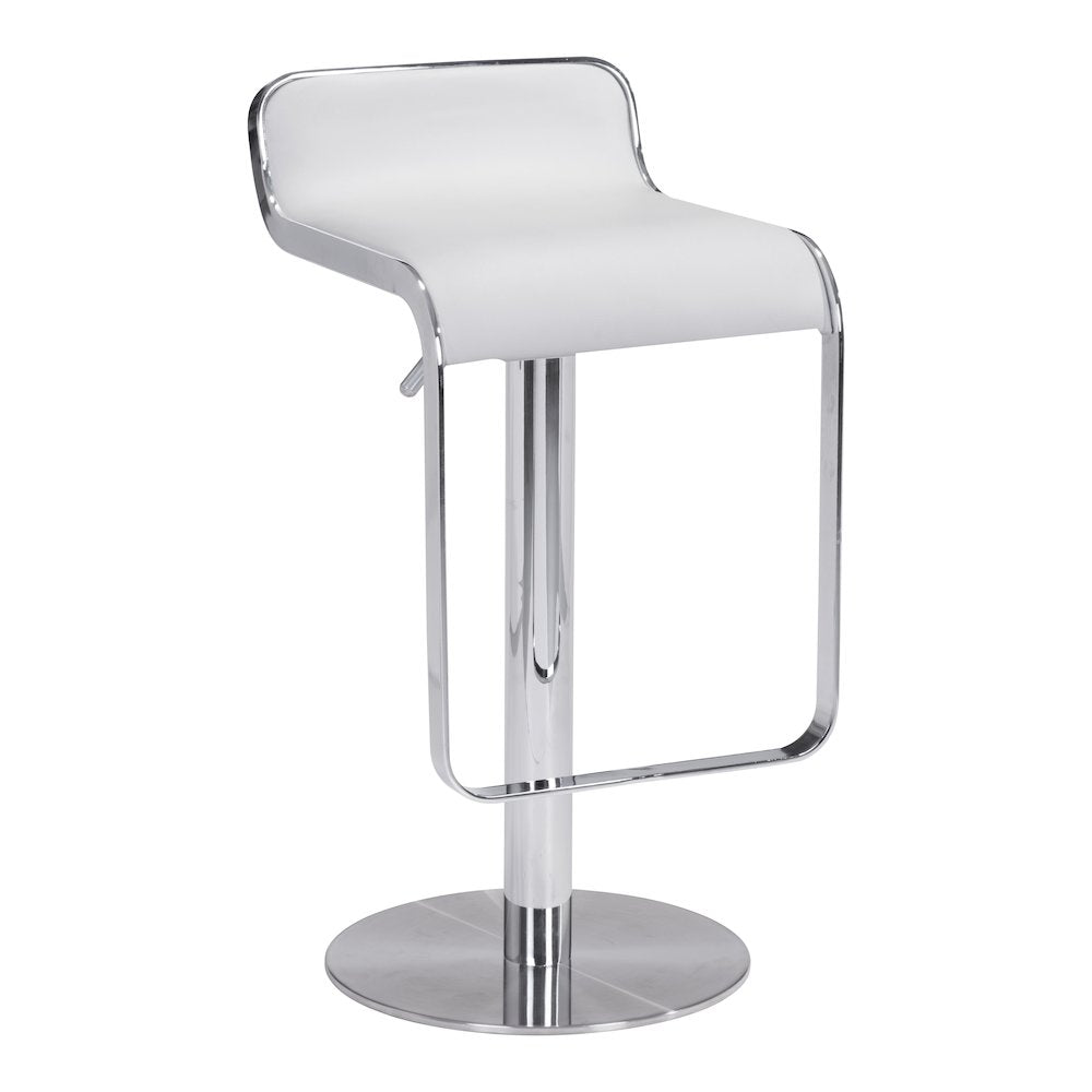 Equino Barstool White - ZUO
