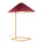 Charo Table Lamp Red & Gold - ZUO