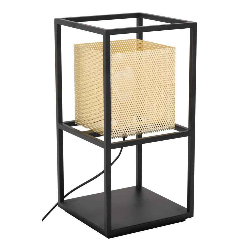 Yves Table Lamp Gold & Black - ZUO