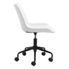 Byron Office Chair White - ZUO