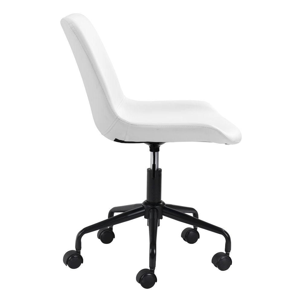 Byron Office Chair White - ZUO