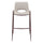 Desi Barstool (Set of 2) Beige & Walnut - ZUO
