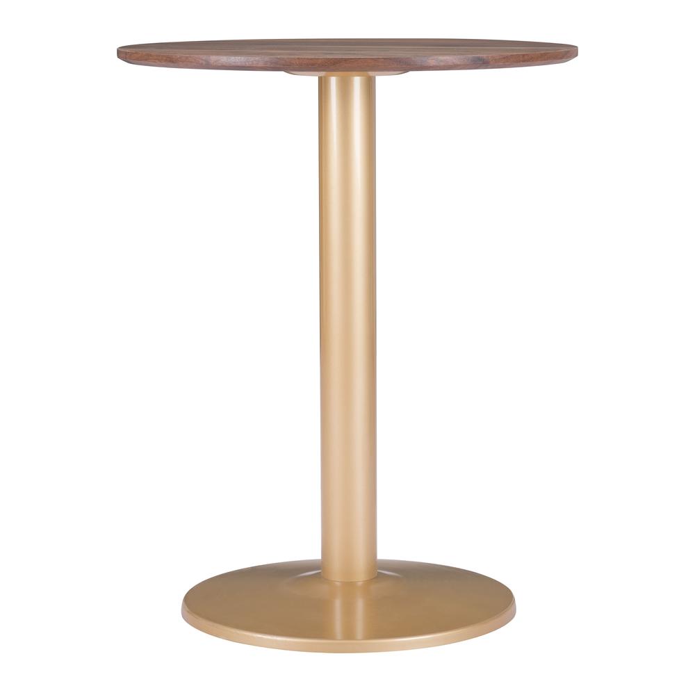 Alto Bistro Table Brown & Gold - ZUO