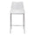 Magnus Barstool (Set of 2) White & Silver - ZUO