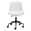 Byron Office Chair White - ZUO