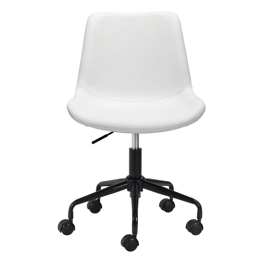 Byron Office Chair White - ZUO