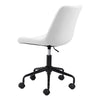 Byron Office Chair White - ZUO
