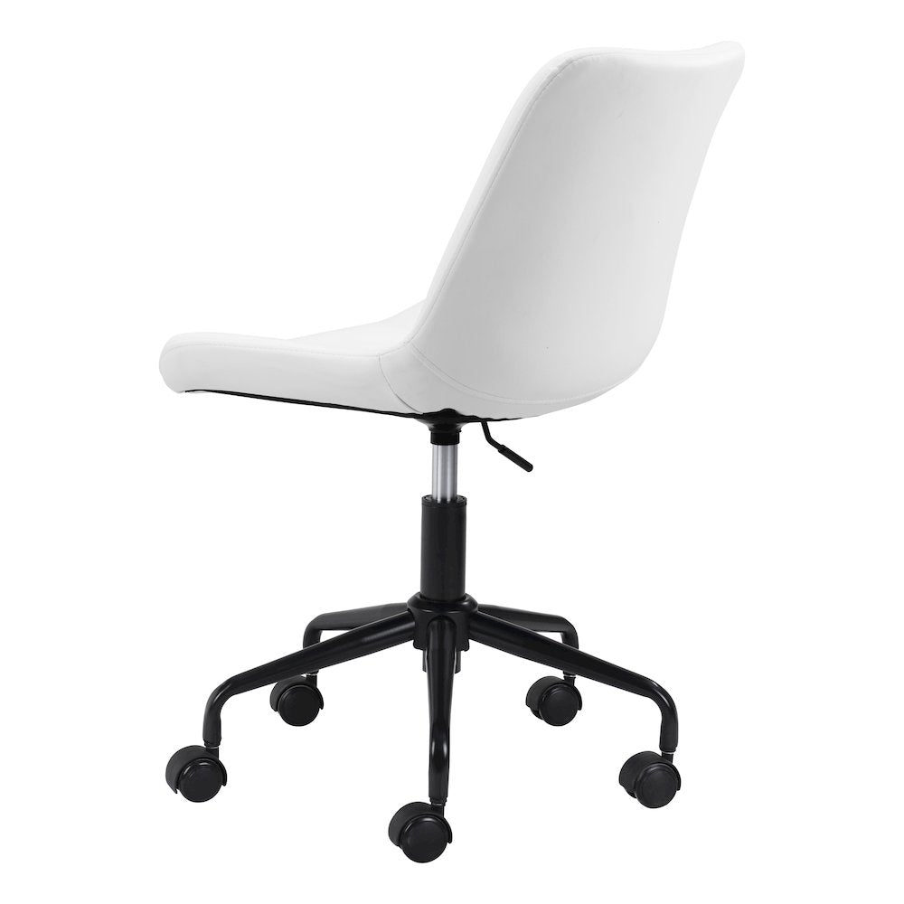 Byron Office Chair White - ZUO