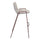 Desi Barstool (Set of 2) Beige & Walnut - ZUO