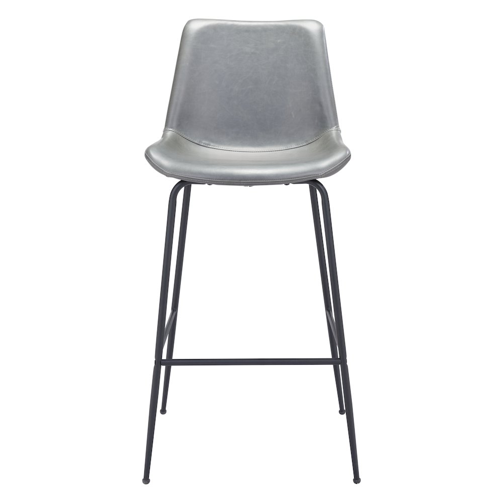Byron Barstool Gray - ZUO