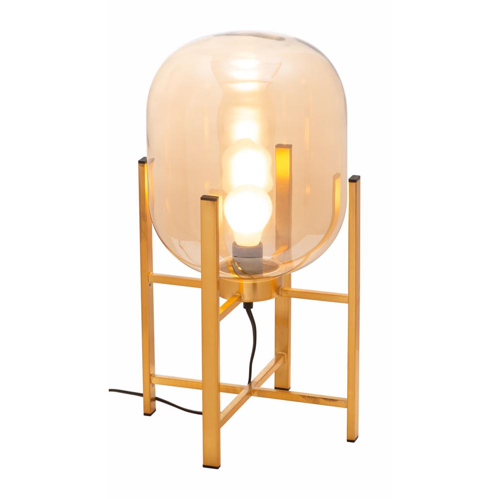 Wonderwall Table Lamp Gold - ZUO