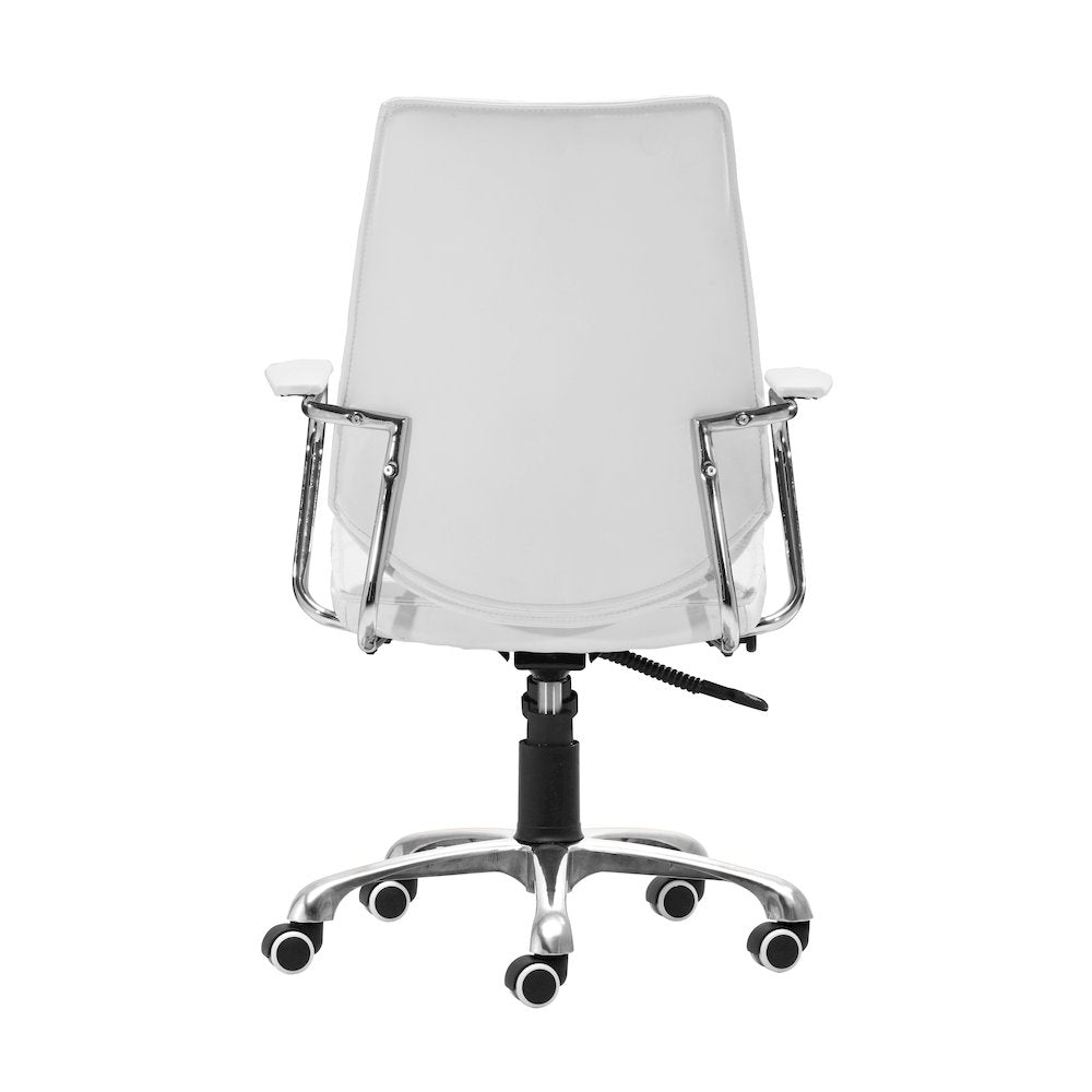 Enterprise Low Back Office Chair White - ZUO