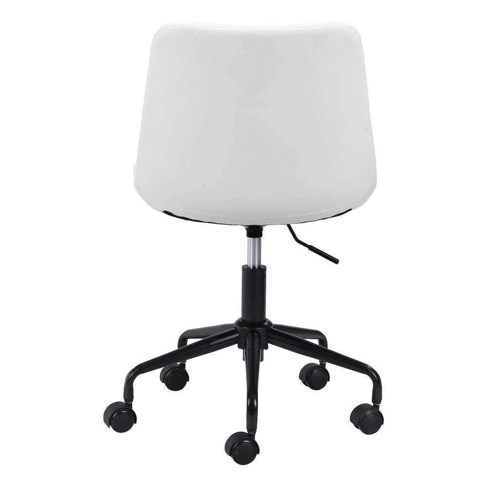 Byron Office Chair White - ZUO