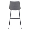 Byron Barstool Gray - ZUO