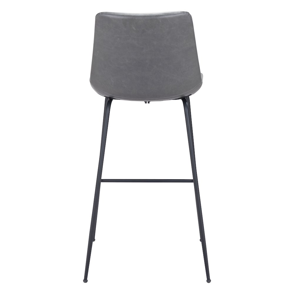 Byron Barstool Gray - ZUO