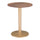 Alto Bistro Table Brown & Gold - ZUO