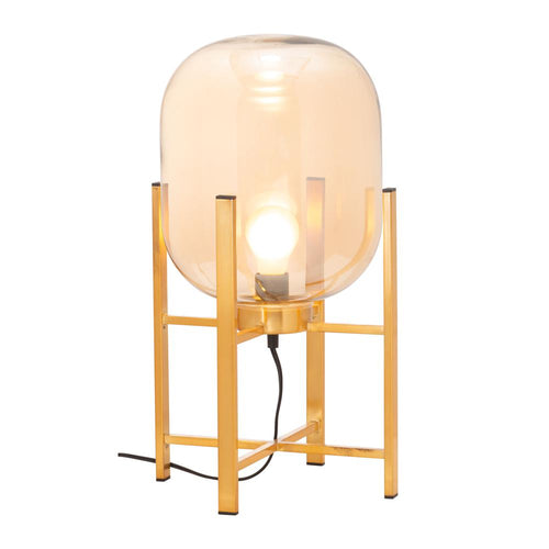 Wonderwall Table Lamp Gold - ZUO