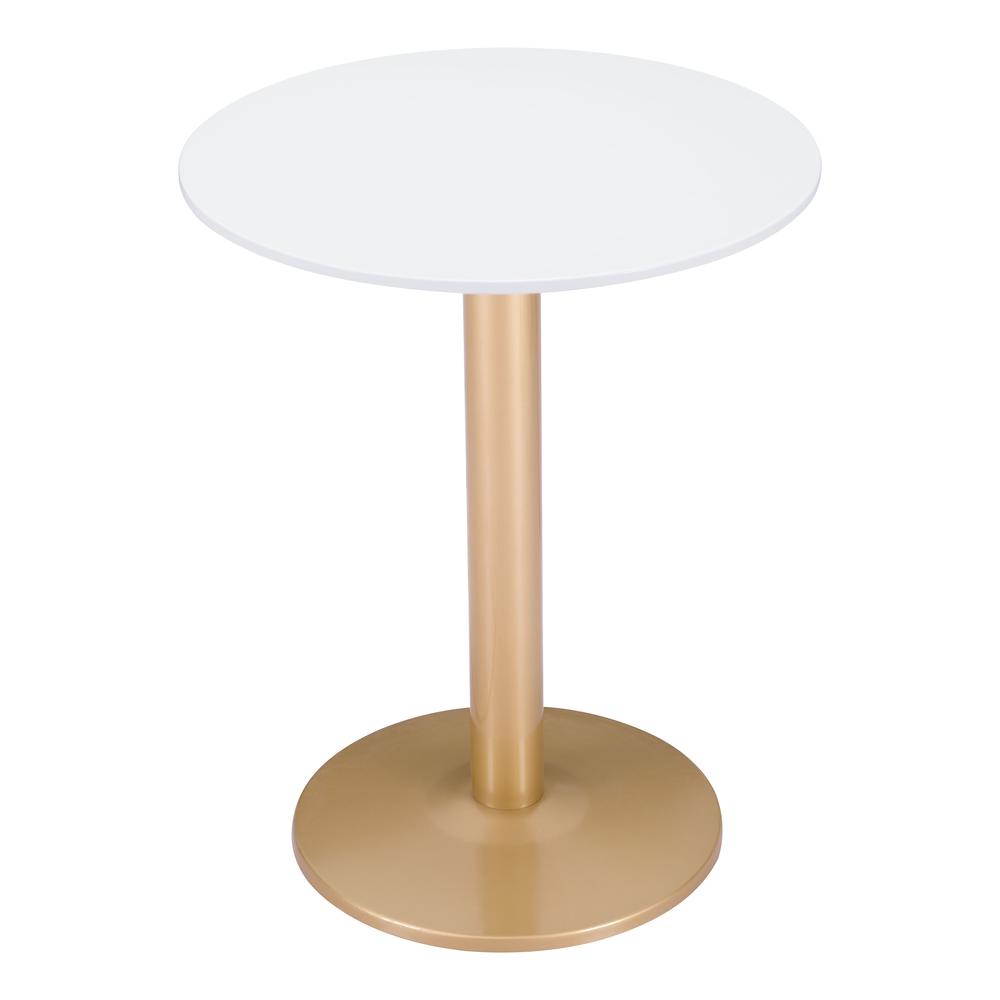 Alto Bistro Table White & Gold - ZUO