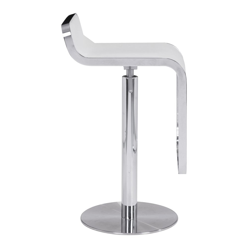 Equino Barstool White - ZUO