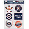 Houston Astros Decal Multi Use Fan 6 Pack - WinCraft