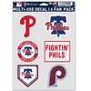 Philadelphia Phillies Decal Multi Use Fan 6 Pack - WinCraft