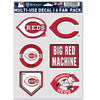 Cincinnati Reds Decal Multi Use Fan 6 Pack - WinCraft