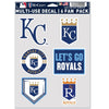 Kansas City Royals Decal Multi Use Fan 6 Pack - WinCraft