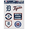 Detroit Tigers Decal Multi Use Fan 6 Pack - WinCraft