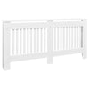 vidaXL Radiator Cover White MDF 67.7