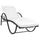 vidaXL Sun Loungers 2 pcs with Table Poly Rattan Black