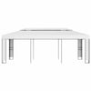vidaXL Gazebo with Double Roof 9.8'x19.6'White