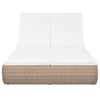 Sun Bed Beige - vidaXL