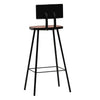 Bar Chair Set of 2 Multicolor - vidaXL