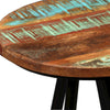 Bar Stool Set of 4 Varied Reclaimed Wood Standard Industrial - vidaXL