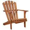 Garden Chair Brown Solid acacia wood Standard Foldable - vidaXL