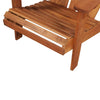 Garden Chair Brown Solid acacia wood Standard Foldable - vidaXL