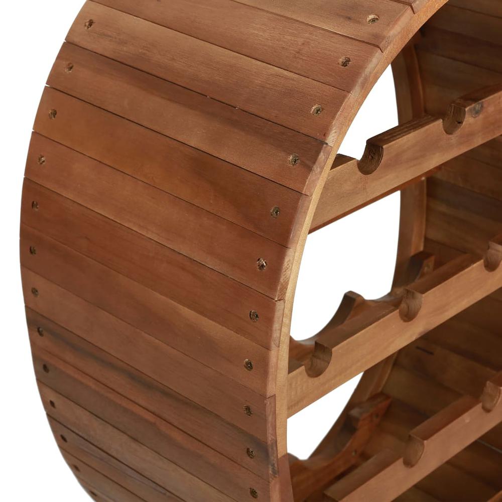 Wine Rack 13 Bottles Solid Acacia Wood - vidaXL
