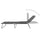 Sunlounger Grey Powder-coated steel 74.4 x 22.8 x 10.6 in - vidaXL