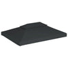 Gazebo Top Cover Anthracite Polyester with PVC coating - vidaXL