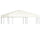 Gazebo Top Cover Cream White Polyester with PVC coating 10 x 10 ft - vidaXL