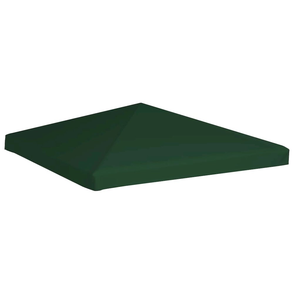 Gazebo Top Cover Green Polyester with PVC coating 10x10ft - vidaXL