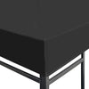 Gazebo Top Cover Grey Polyester with PVC coating 9.8 x 9.8 ft - vidaXL