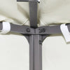 Gazebo Top Cover Cream White Polyester with PVC coating - vidaXL