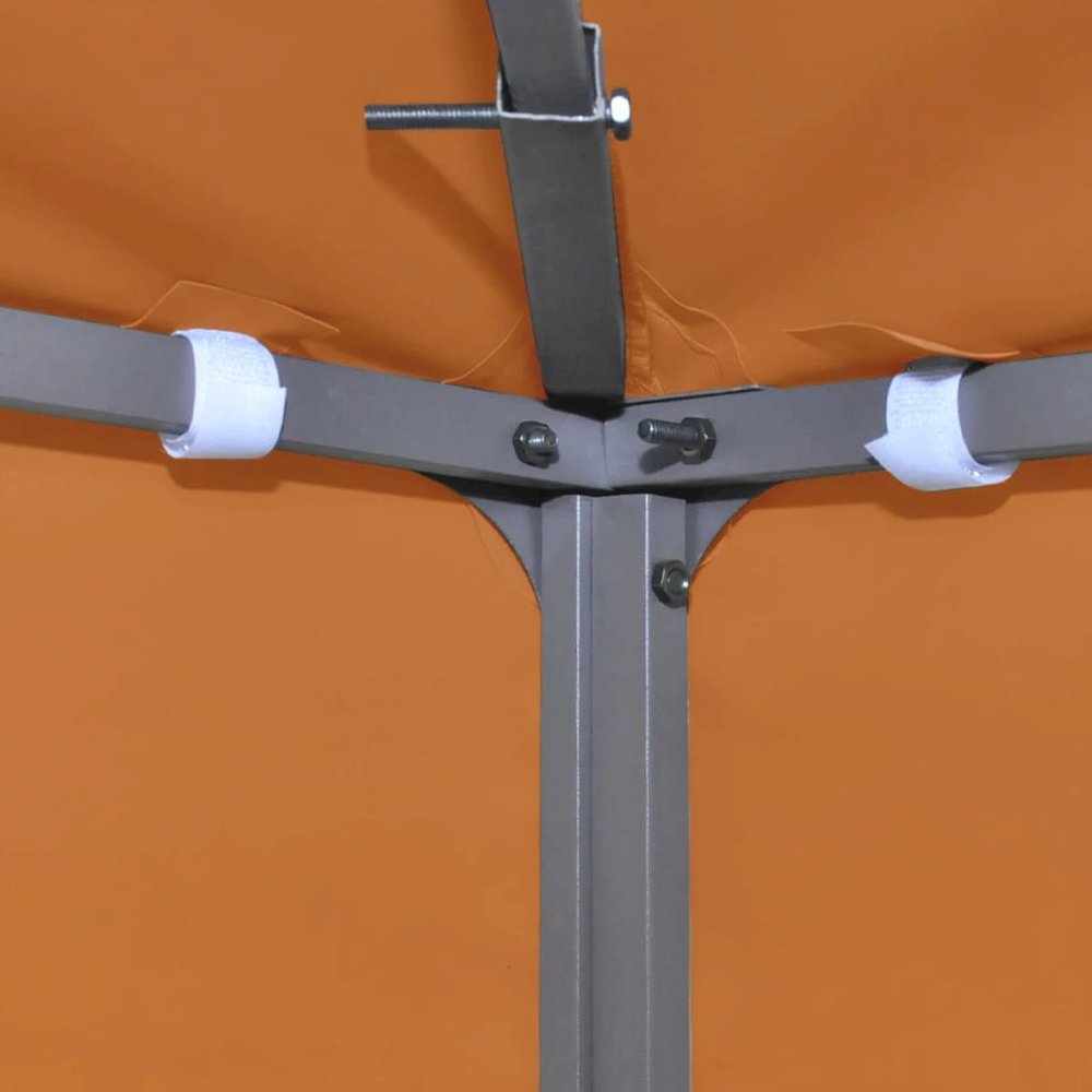 Gazebo Top Cover Orange Polyester with PVC coating 13.1 x 9.8 feet - vidaXL