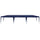 Party Tent Blue Polyethylene Roof and Steel Frame 10x30 ft - vidaXL