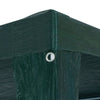 Party Tent Green Polyethylene and steel Medium - vidaXL